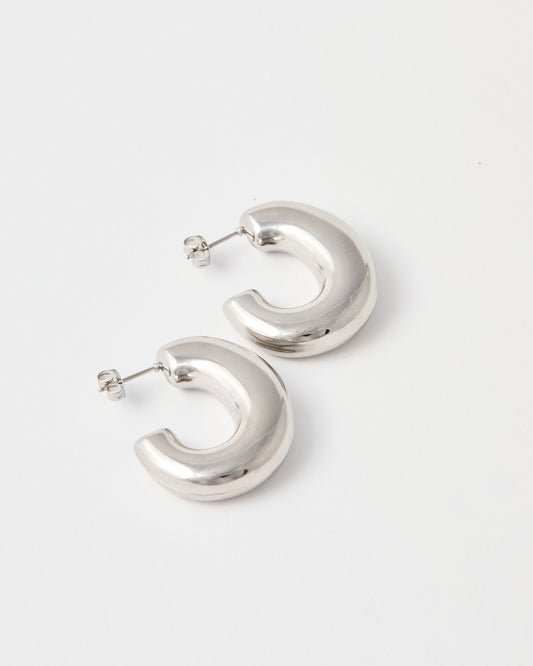 Boucles d'oreille n°3 - argentées