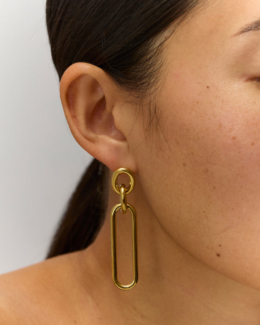 Boucles d'oreille n°10 - dorées