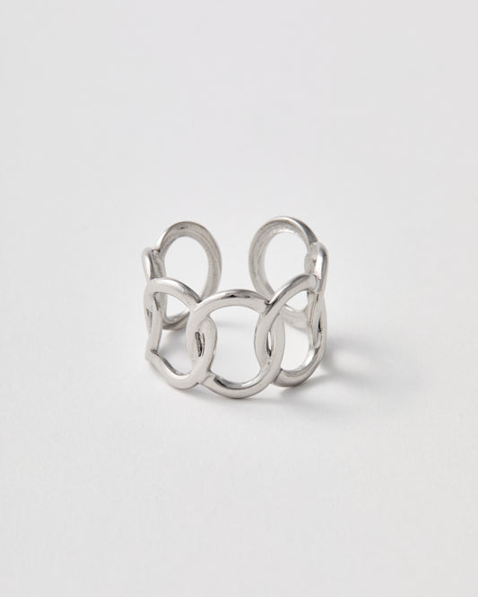 Bague n°4 - argentée
