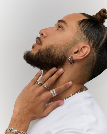 Bague n°2 - argentée