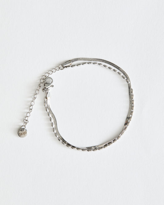 Bracelet n°14 argenté