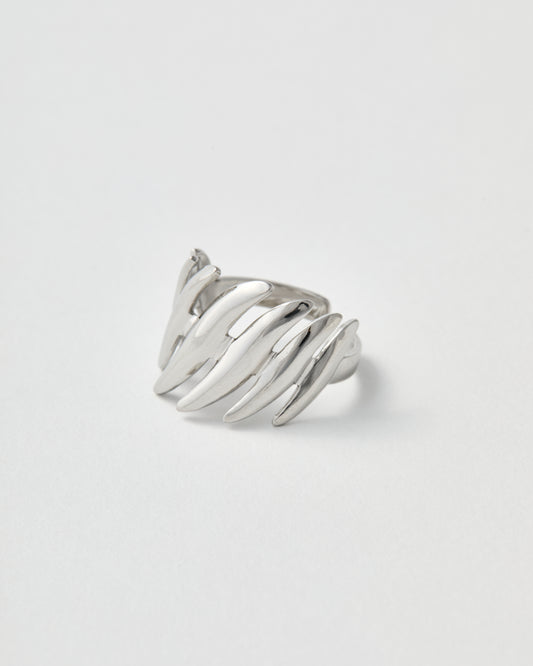 Bague n°1 - argentée