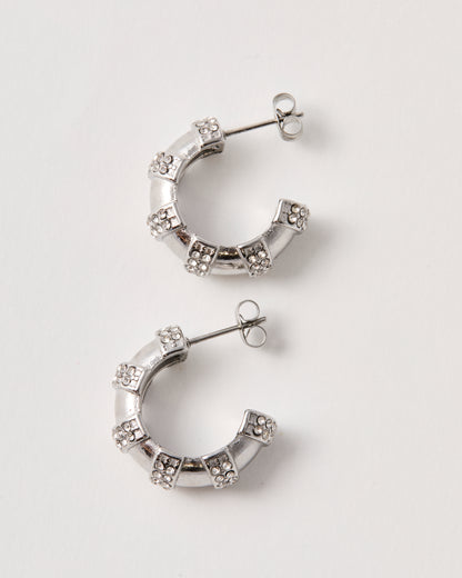 Boucles d'oreille n°14 - argentées