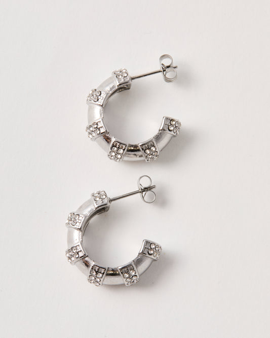 Boucles d'oreille n°14 - argentées