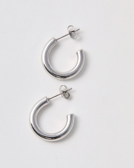 Boucles d'oreille n°4 - argentées