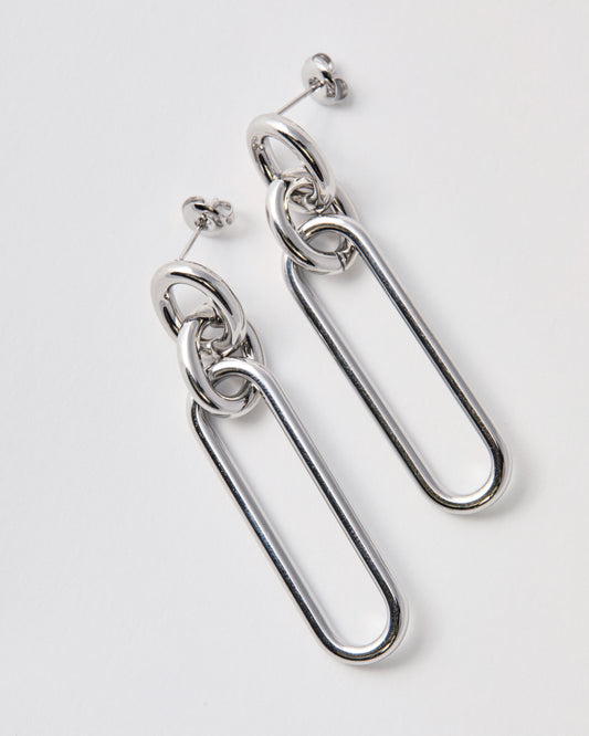 Boucles d'oreille n°10 - argentées