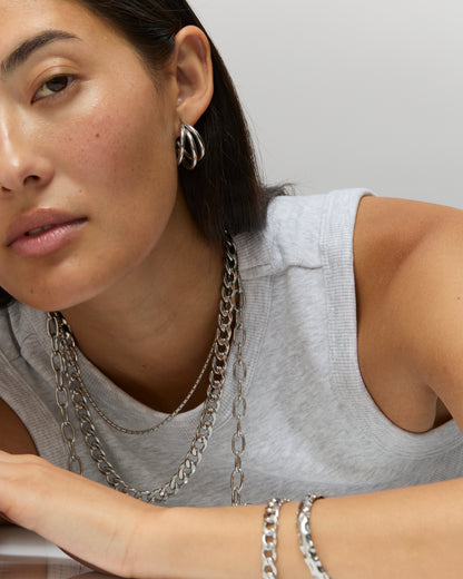 Collier n°1 - argenté