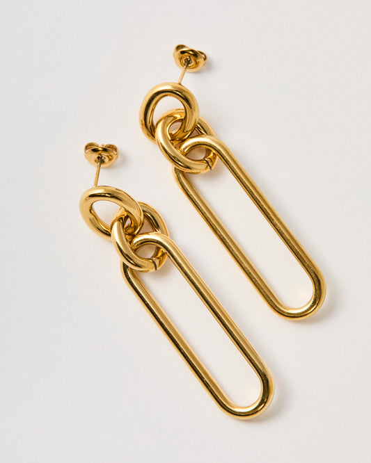 Boucles d'oreille n°10 - dorées