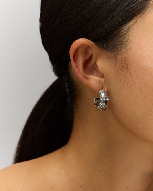 Boucles d'oreille n°14 - argentées