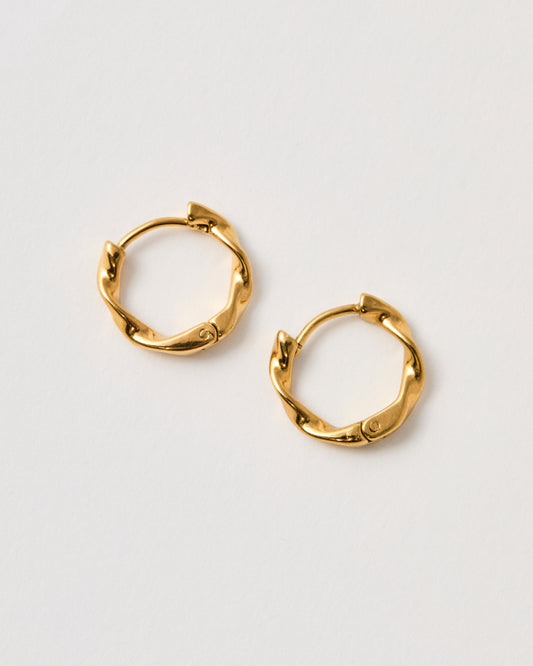 Boucles d'oreille n°17 - dorées