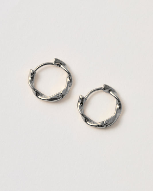 Boucles d'oreille n°17 - argentées
