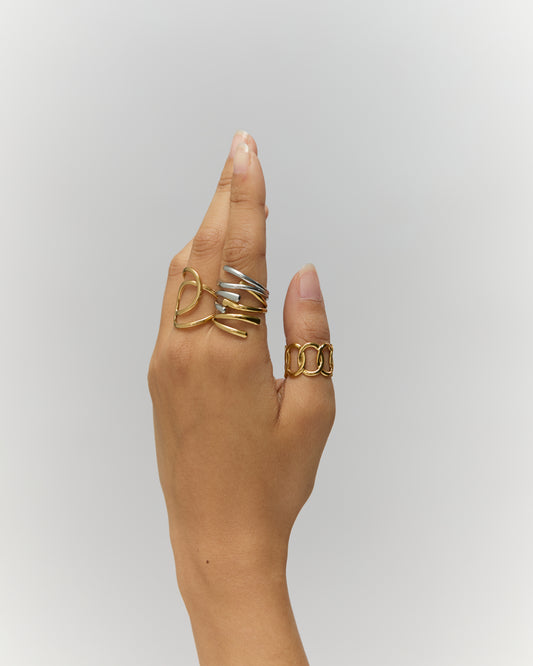 Bague n°8 - dorée