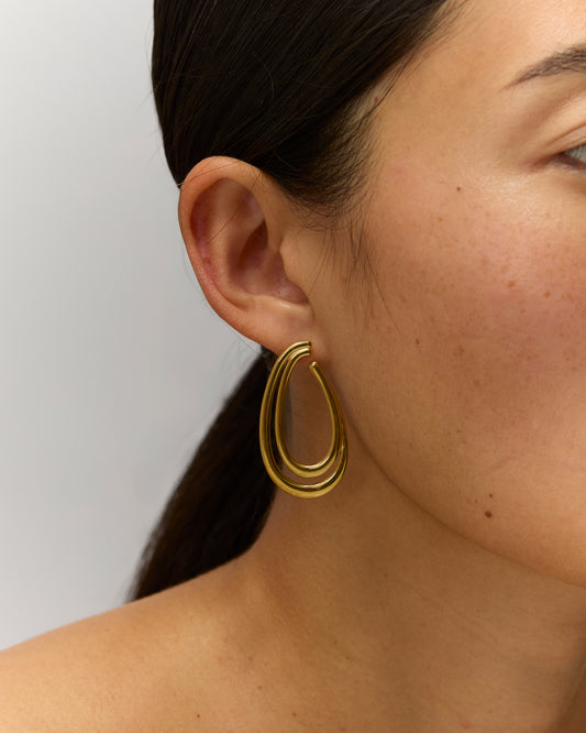 Boucles d'oreille n°8 - dorées