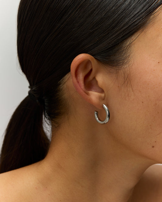 Boucles d'oreille n°4 - argentées