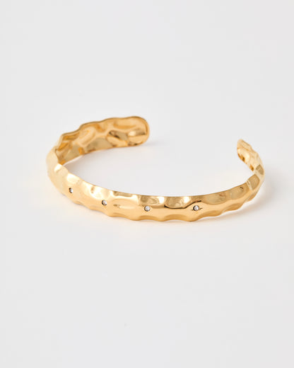 Bracelet jonc n°8 - doré