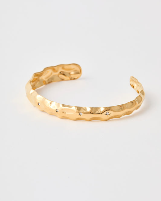 Bracelet jonc n°8 - doré