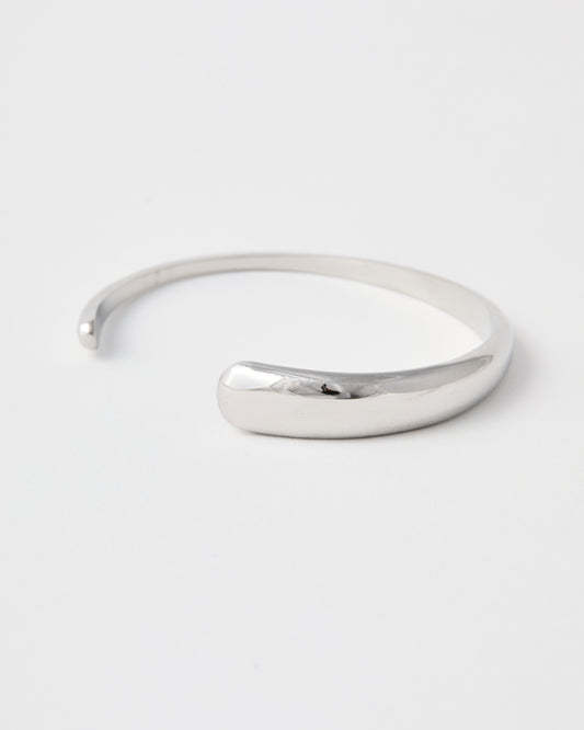 Bracelet jonc n°10 - argenté