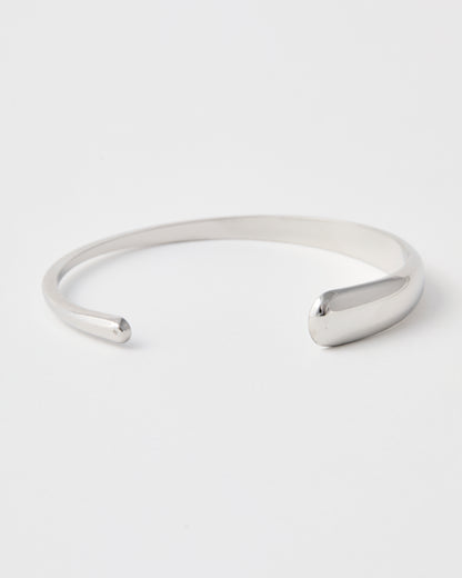 Bracelet jonc n°10 - argenté