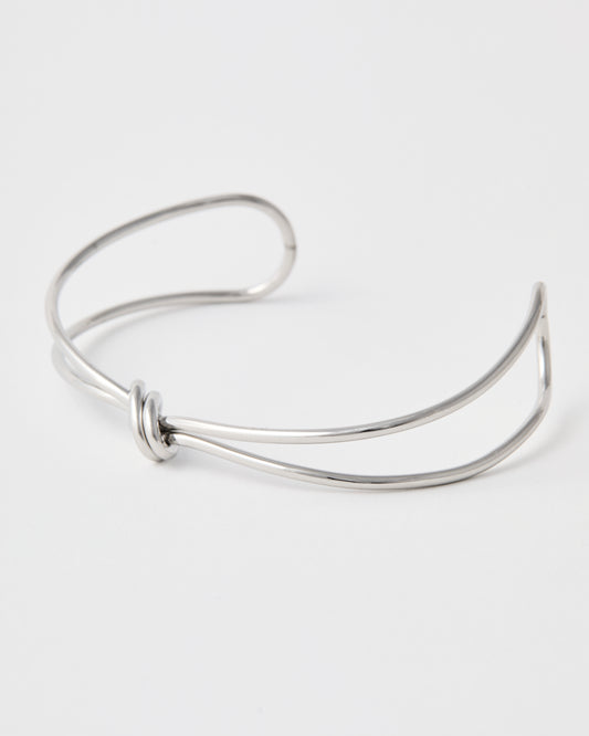 Bracelet jonc n°9 - argenté