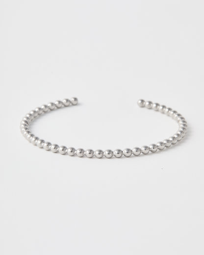 Bracelet jonc n°6 - argenté