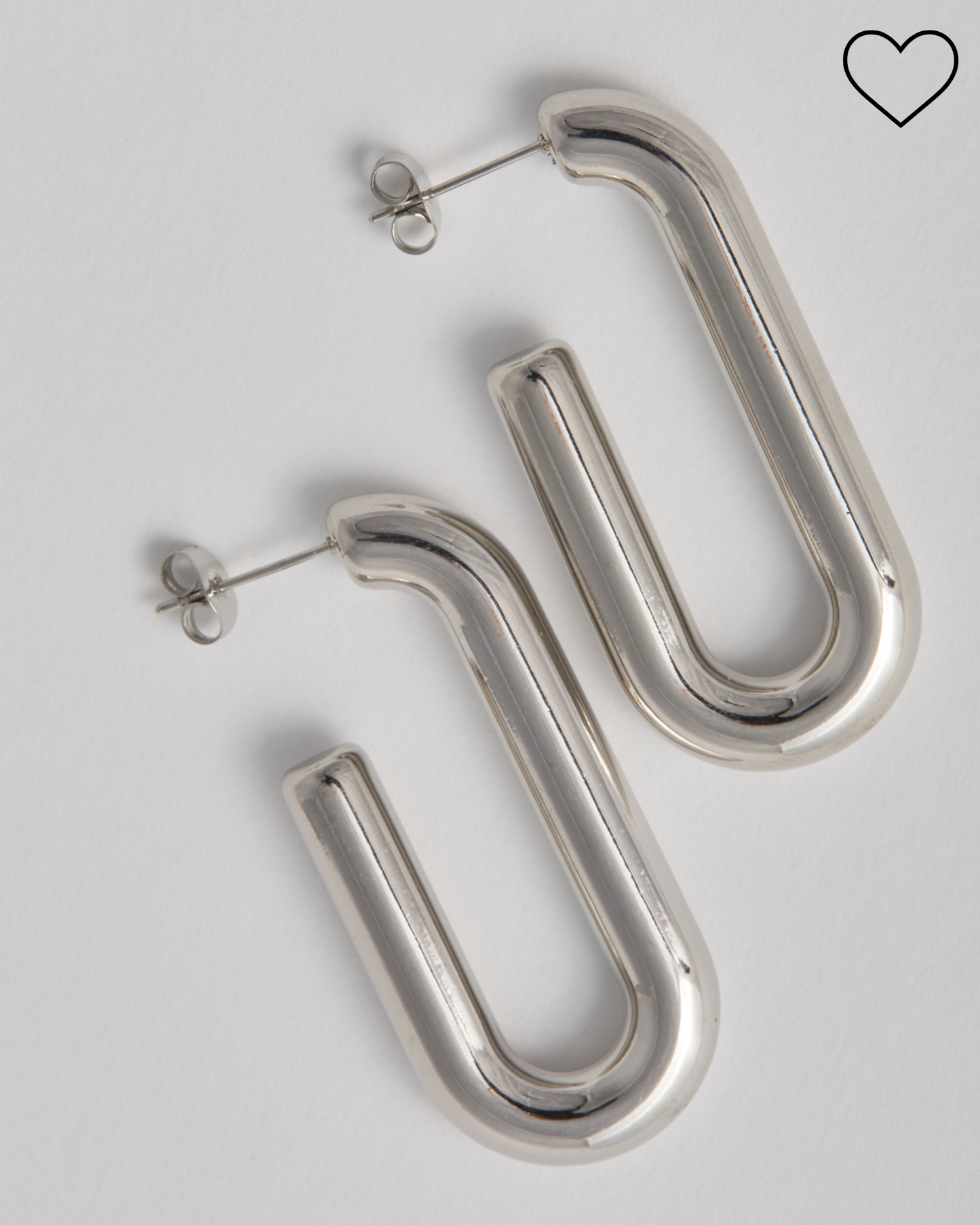 Boucles d'oreille n°2 - argentées