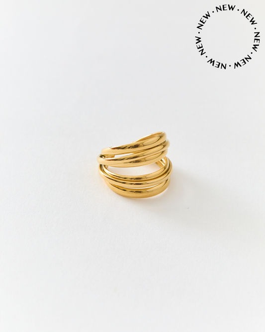 Bague n°19 - dorée
