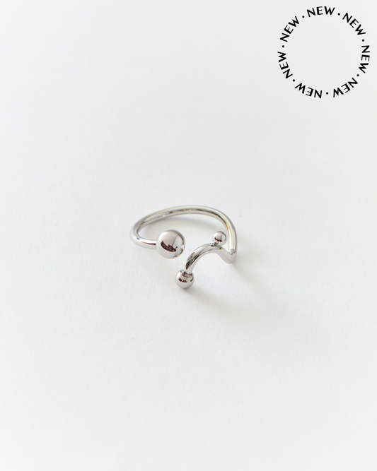Bague n°21 - argentée