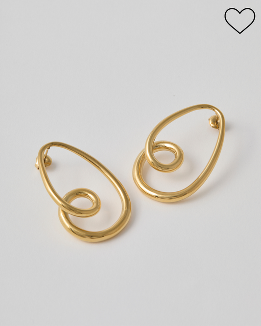 Boucles d'oreille n°9 - dorées