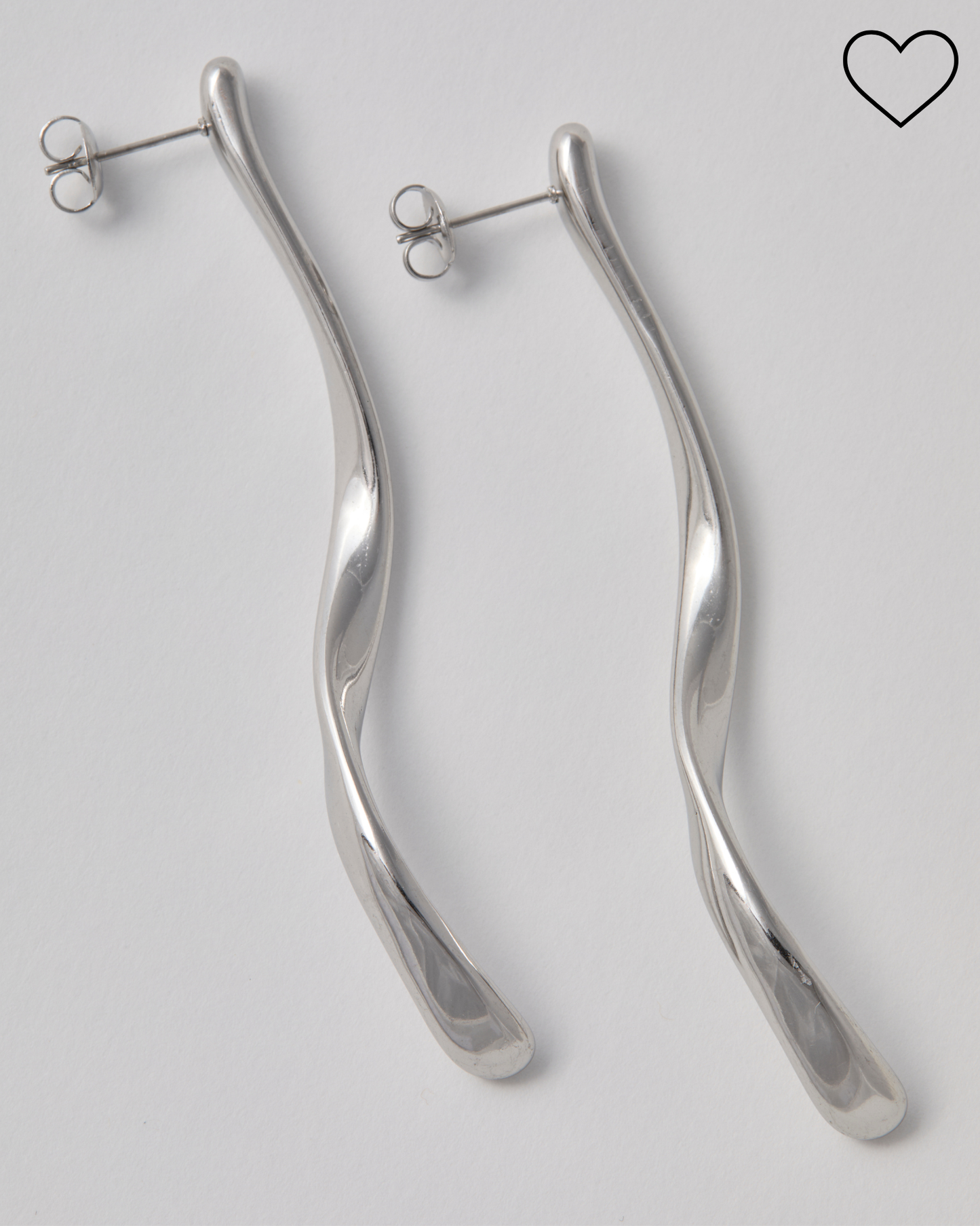 Boucles d'oreille n°11 - argentées