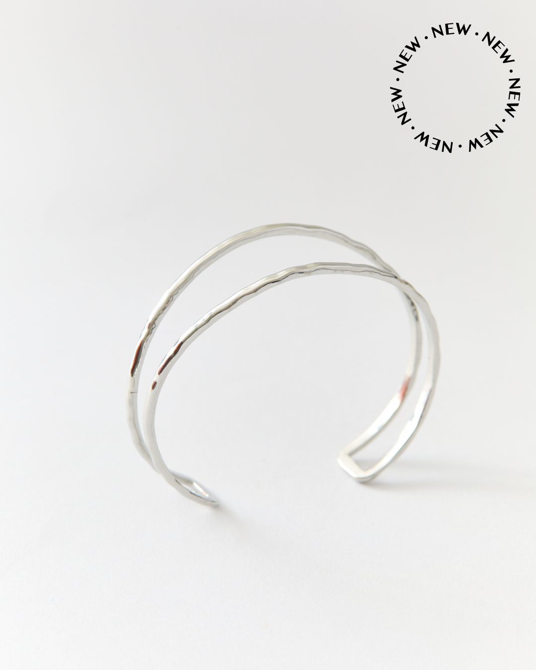 Bracelet jonc n°13 - argenté