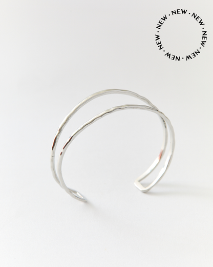 Bracelet jonc n°13 - argenté