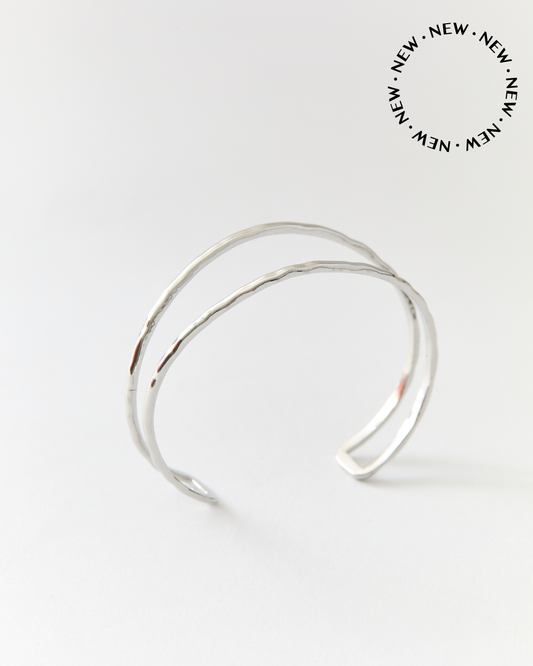 Bracelet jonc n°13 - argenté