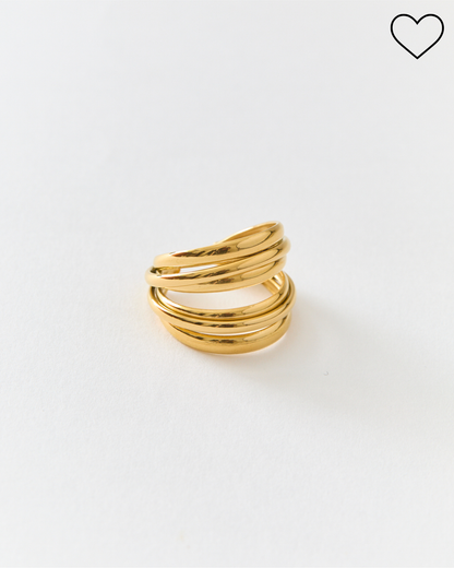 Bague n°19 - dorée