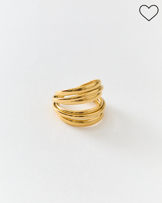 Bague n°19 - dorée