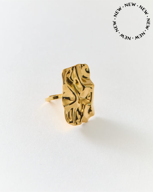 Bague N°16 - dorée