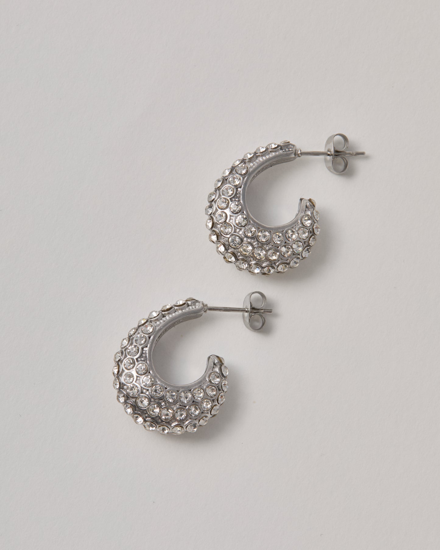 Boucles d'oreille n°13 - argentées
