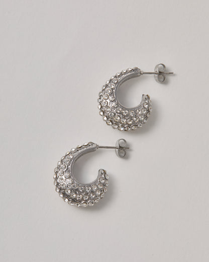 Boucles d'oreille n°13 - argentées