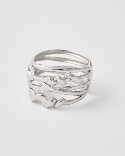 Bague n°13 - argentée