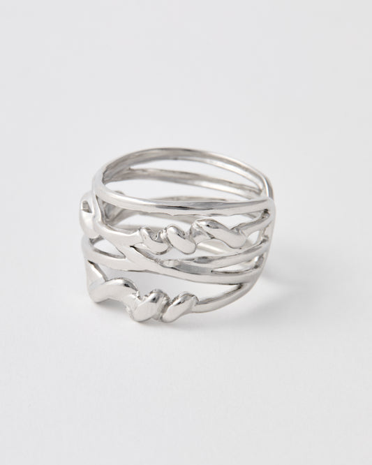 Bague n°13 - argentée