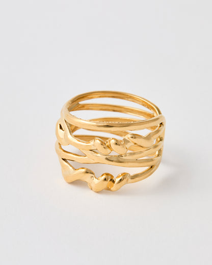 Bague n°13 - dorée