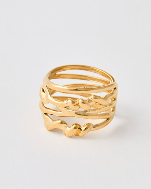 Bague n°13 - dorée