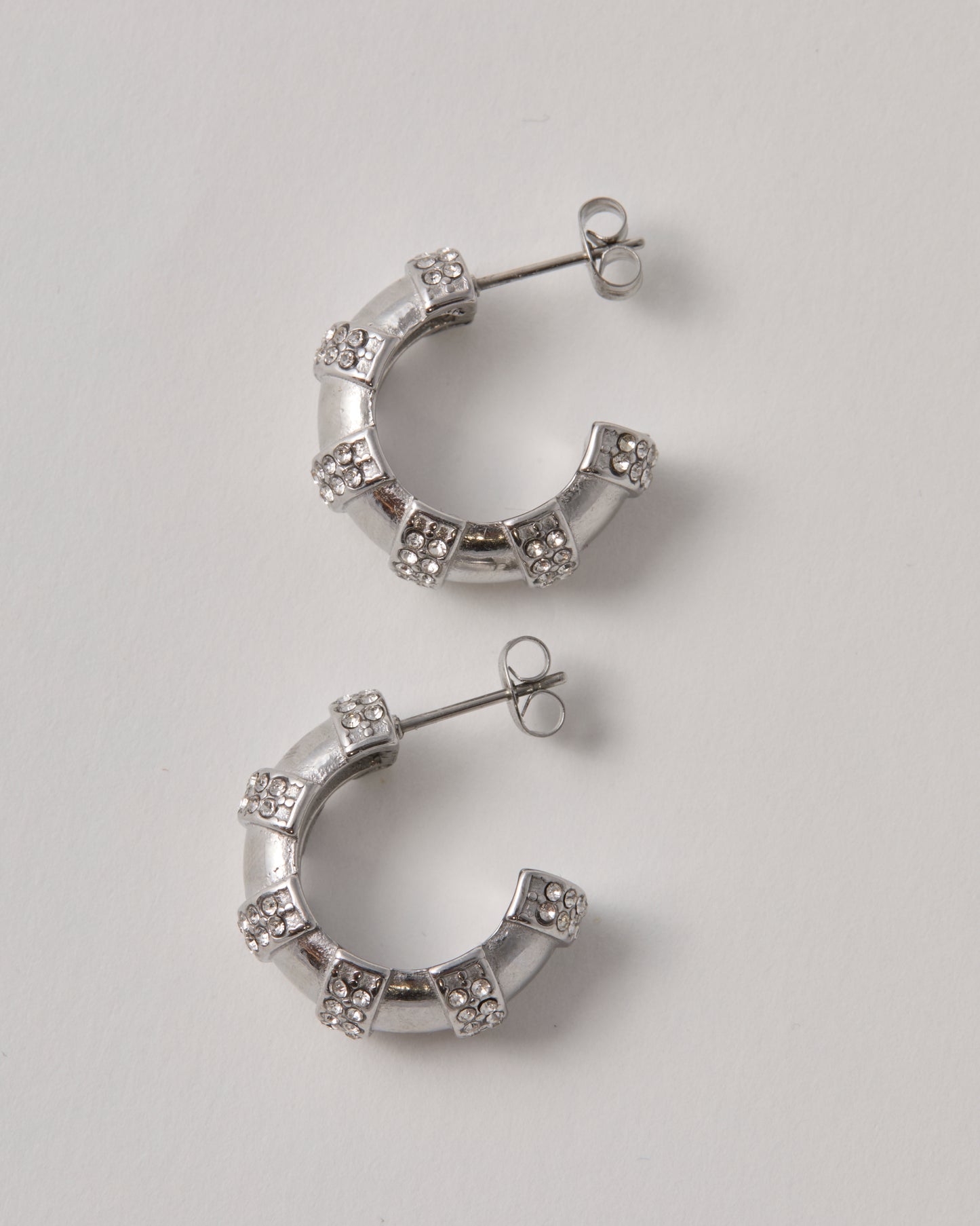 Boucles d'oreille n°14 - argentées