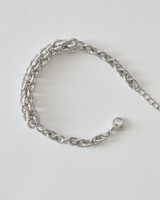 Bracelet n°4 argenté