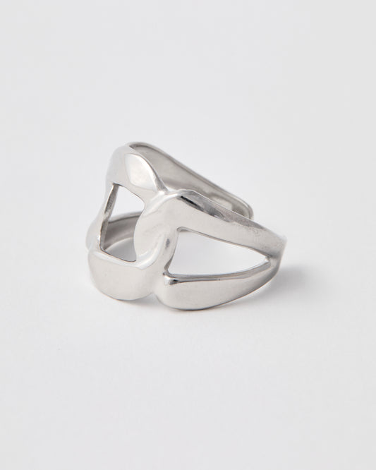Bague n°7 - argentée