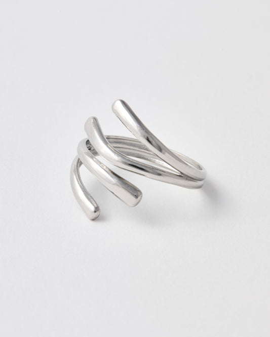 Bague n°8 - argentée