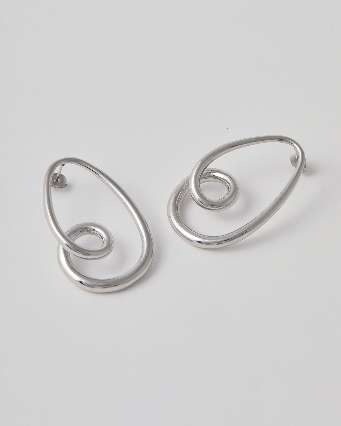 Boucles d'oreille n°9 - argentées