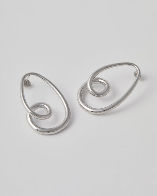 Boucles d'oreille n°9 - argentées