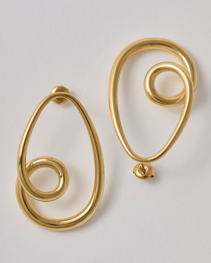 Boucles d'oreille n°9 - dorées