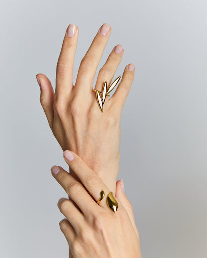 Bague n°18 - dorée