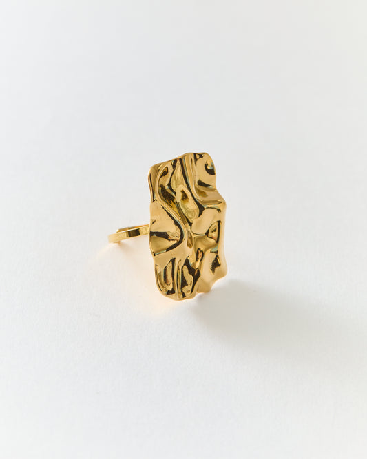 Bague N°16 - dorée